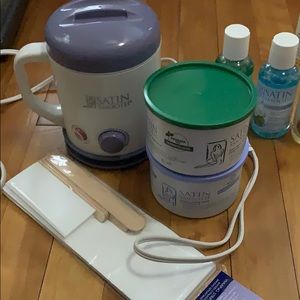 Satin smooth waxing kit